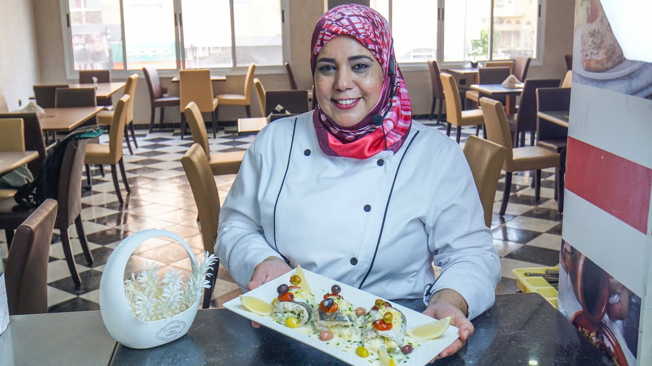 Recette filet de merlan sauce blanche avec Chef Halima