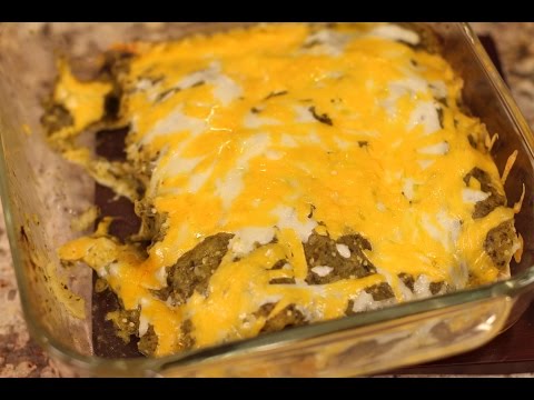 How To Cook Green Enchiladas | Verde Salsa Chicken Enchiladas | Rockin Robin Cooks