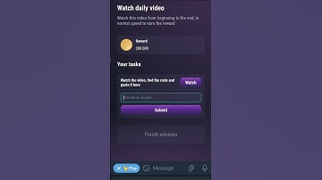 Watch Daily Video #TapSwap #Code 12 July 2024