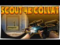 Csgo  scout 4 kills with 1 shot 4k collateral sick scout play