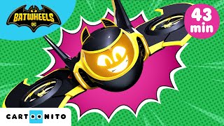 Batwheels | BATWING Mega Compilation | Cartoonito | Cartoons for Kids