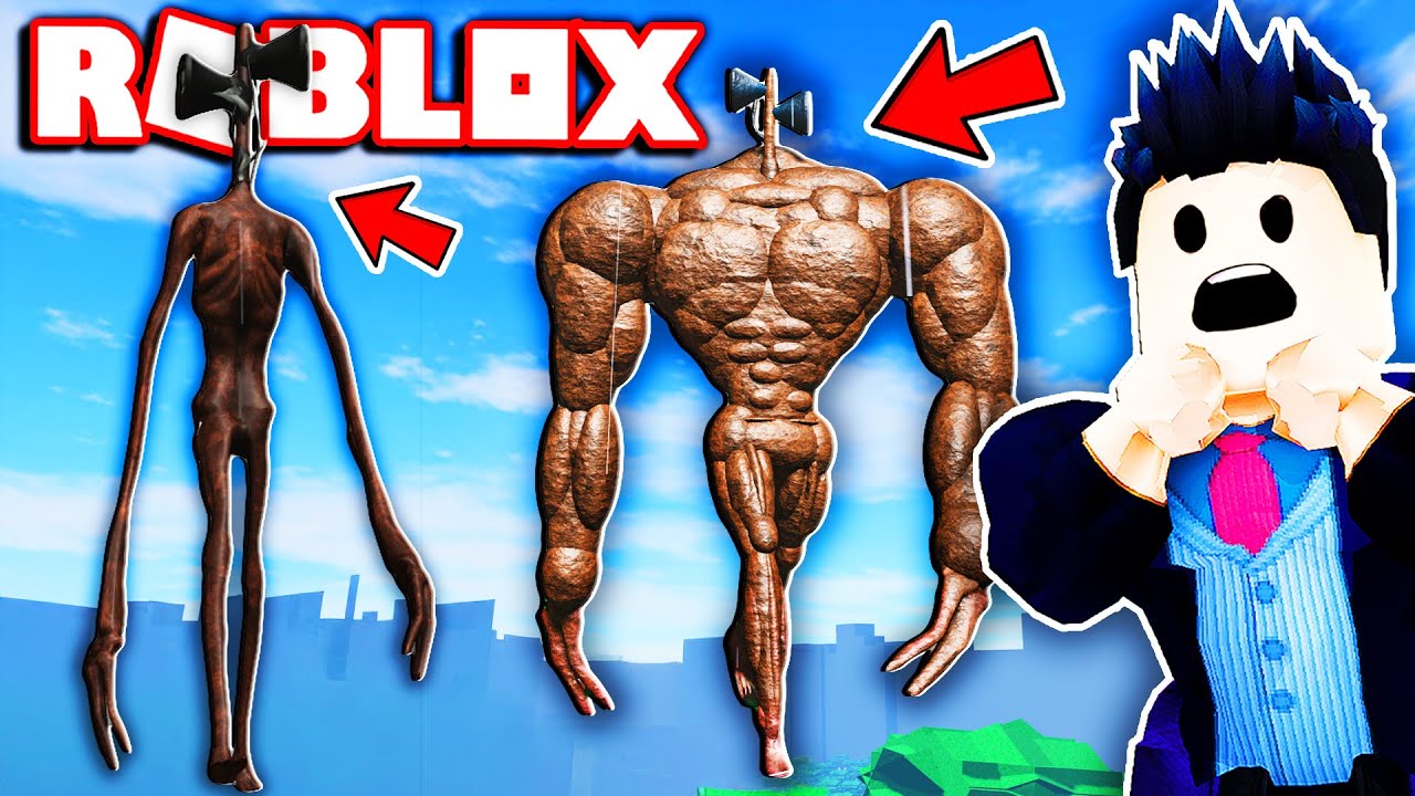 NEW Trevor Henderson Creature SIREN HEAD Morph Game In Roblox!