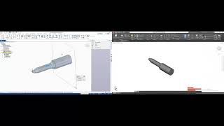 Solid Edge Vs AutoCAD pasador de retención