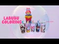 팝마트 라부부 | Starbucks Labubu Coloring | SONN STUDIO
