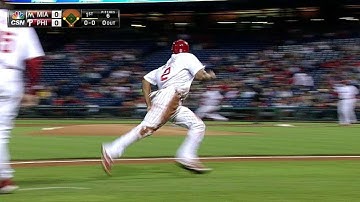 MIA@PHI: Franco hits RBI single to open scoring