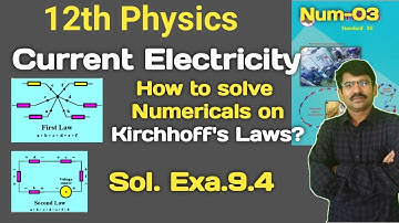 12th Physics | Current Electricity | Solved Example | Solved Numerical 9.4 | genius science