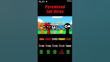 HP Bar Oren Raddy Clukr Funbot Brud in All Pyramix Mods #sprunki  #incredibox