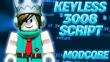 [BEST 2025] 3008 Script – Roblox Keyless Script Menu + Teleport & OP Features