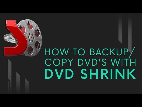 How to Backup / copy DVD's with DVD Shrink | video tutorial by TechyV