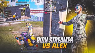 Rich streamer vs Alex !!! IQOO Z7 SMOOTH + 60FPS PUBG / BGMI TEST 2024⚡