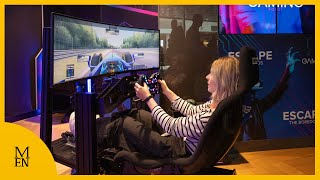 New gaming zone at Manchester Airport has F1 sim and VR experience