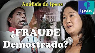 ¿Existe Fraude Electoral ?- Análisis Estadístico de Ipsos: Keiko Vs Castillo