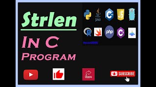 Strlen of string in C programming