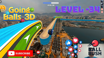 Going Balls, SpeedRun, Going Balls Portal Run Gameplay Level  34