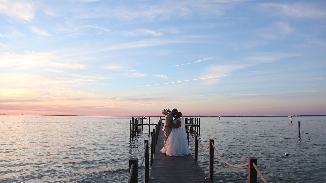 Groom Arrives By Boat!  |  Destin Bay House Wedding  |  Kimberlyn + Nick