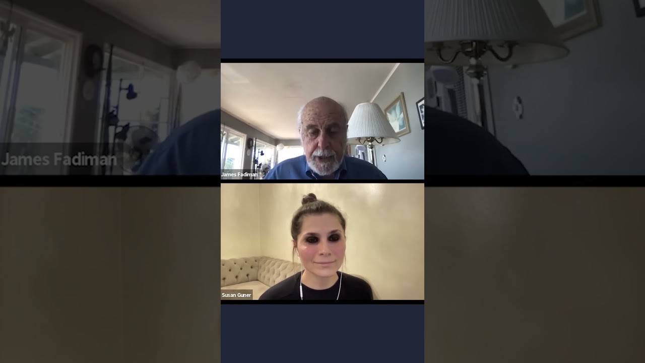 Dr. James Fadiman On The Paul Stamets Stacking Method #shorts #psychedelics #microdosing #stacking