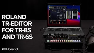 Roland TR-EDITOR Software for TR-8S and TR-6S Rhythm Performers screenshot 1