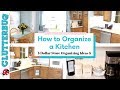 How to Organize a Kitchen Fast - 💲Dollar Store Organizing Ideas 💲