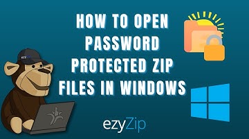 How to Open Password Protected ZIP File in Windows