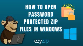 How to Open Password Protected ZIP File in Windows