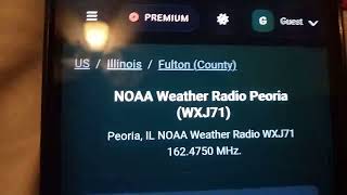 (EAS #10) Severe Thunderstorm Warning