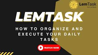 How to Use LemTask for Daily Task Management Profile