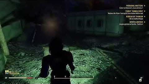 Fallout 76 BETA Mothman encounter