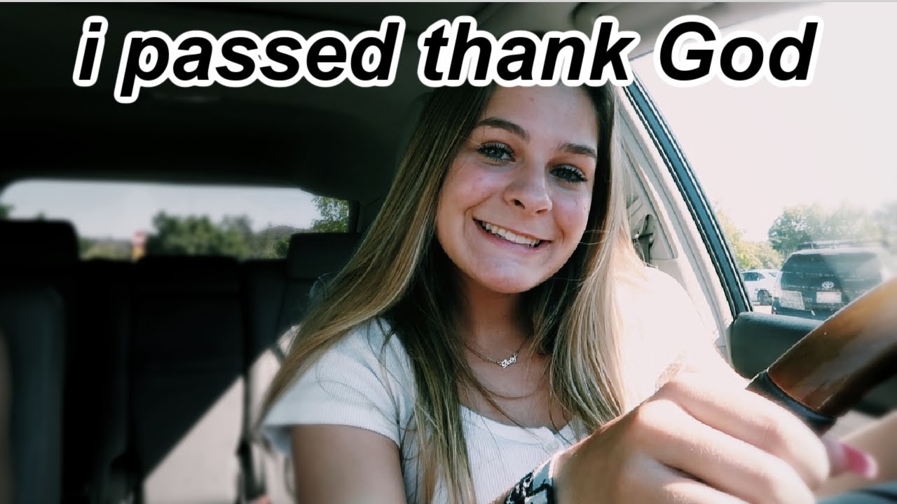 take my DRIVERS TEST with me *so stressful*