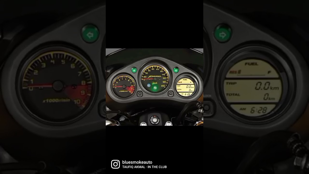 karizma r sports meter color change