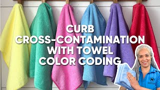 DIY: Color Coded Towels ⋆ Design Mom