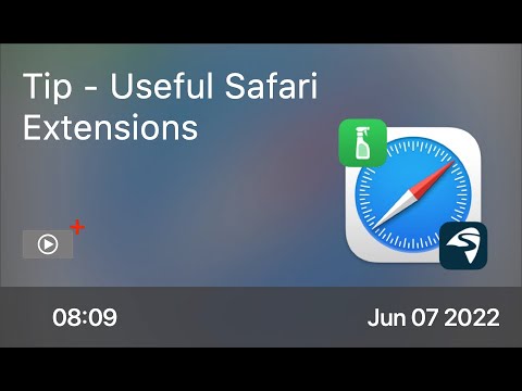 SCOM1158 - Tip - Useful Safari Extensions - Preview