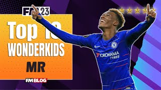 Top 10 Wonderkid Right Midfielders in FM23 | Football Manager 2023