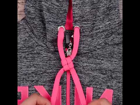 HOW TO TIE HOODIE STRINGS 5 MINUTE CRAFTS YouTube - YouTube