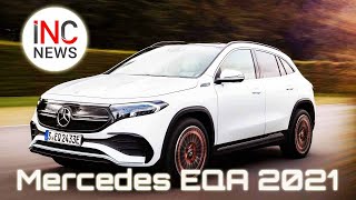 Mercedes EQA 2021 младший брат EQC и конкурент BMW iX3 и Volkswagen ID.3