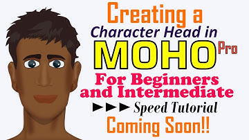 Creating Character Head | Speed Tutorials For | Beginners and Intermediate | in Moho Pro (2021)