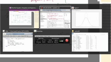 Lecture 06 Part 3: Dispersion error in advection equation