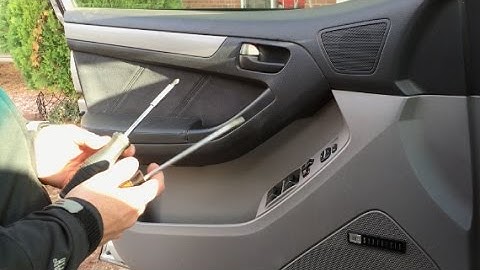 Remove Front Door Panel Toyota 4Runner 2003-2009