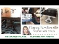 DIY Flipping furniture for profit | Transforming a cherry dining table with DBP No Pain Gel Stain