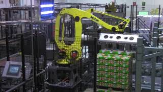 Palletizing ROBOT KUATTRO S for cartons