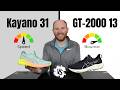 ASICS Gel-Kayano 31 vs GT-2000 13: Premium Stability Shoes Compared!