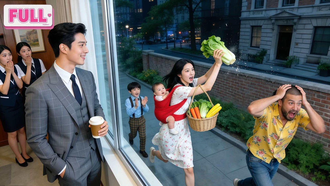 CEO 30 Tahun Sakit Tak Pernah Senyum!Sampai Lihat Ibu Tunggal Kejar Maling Pakai Kol!—Dia Ketawa!