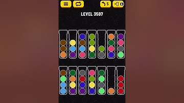 【Ball Sort Puzzle】Level.3507