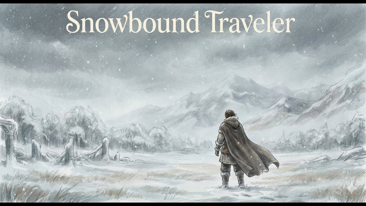A Story Told By Time | A Winter JRPG Journey Through the Mountains | NewGamePlusAudio