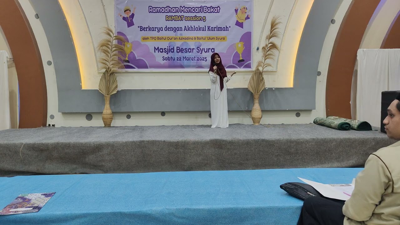 Peserta Lomba Da'i Cilik Ananda Ruth Ang5 || KEWAJIBAN BAYAR ZAKAT