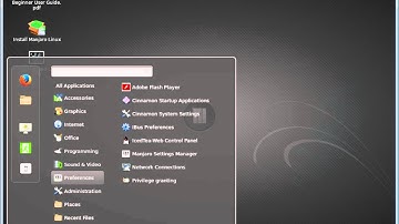 Manjaro Linux Cinnamon 0.8.8 Presentation