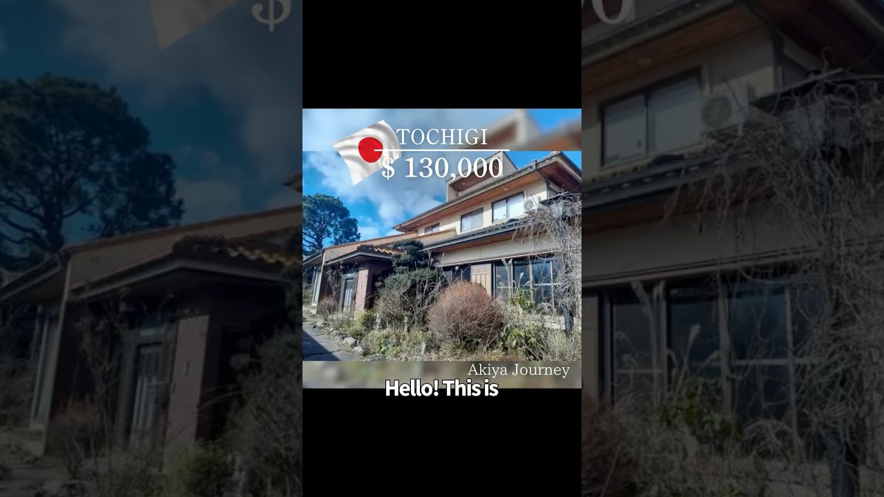[Japanese Akiya Introduction #32] 130,000$! in Tochigi 