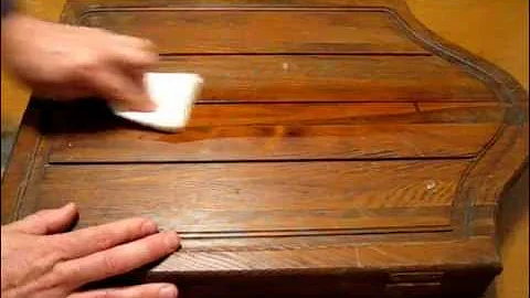 Restore Filthy Antique Wood and Furniture Fast and Simple