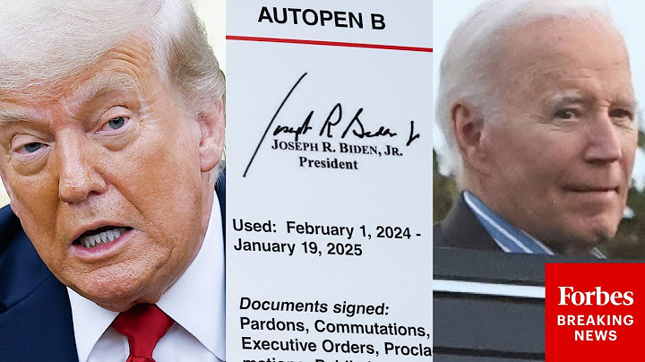 JUST IN: Trump Offers Immediate Response To Biden's Defense Of Autopen Use In NYT Interview