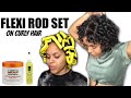 Flexi Rods Hair Tutorial On Natural Hair