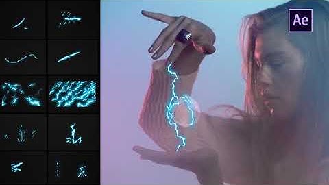 Flash FX Lightning Elements | After Effects Templates - Motion Array